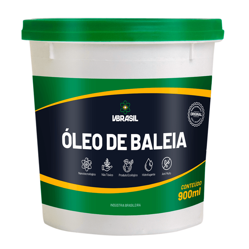 Vbrasil Óleo de Baleia Impermeabilizante 900 ML 100% Original - vBrasil Acabamentos