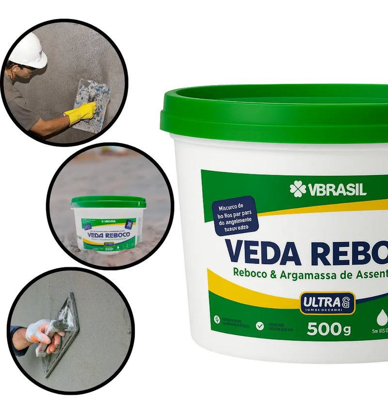 Veda Reboco Vbrasil 500gms