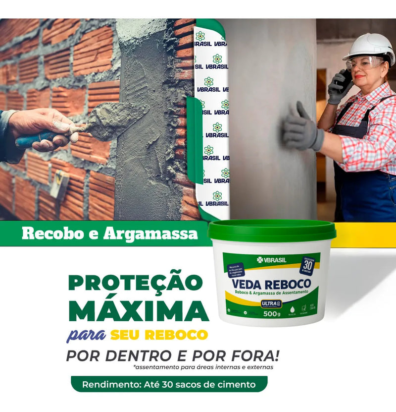 Veda Reboco Vbrasil 500gms
