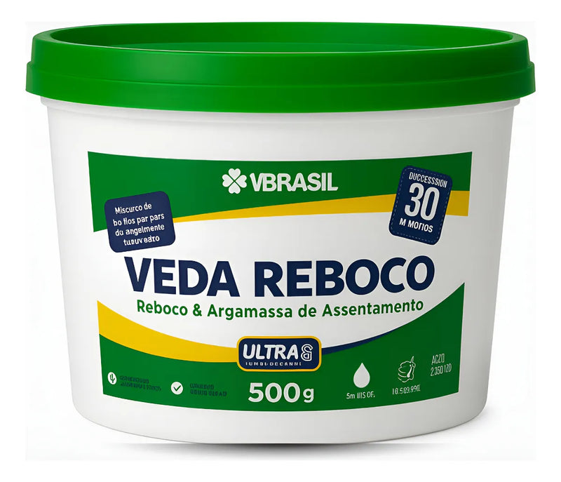 Veda Reboco Vbrasil 500gms