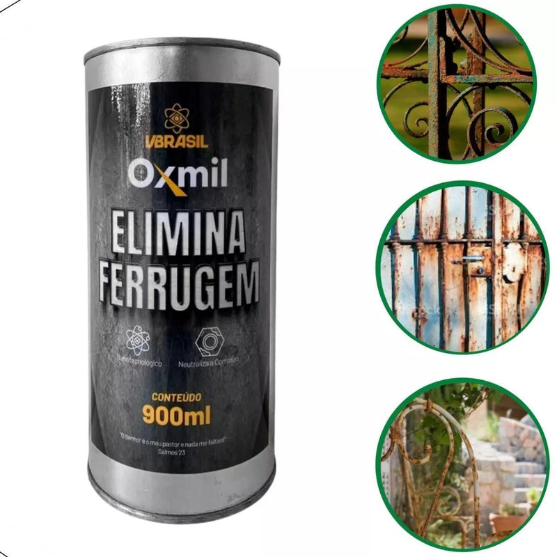 Oxmil Elimina Ferrugem 900ML 100% Original - vBrasil Acabamentos