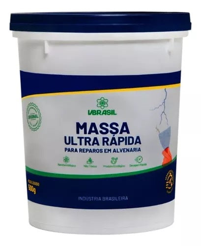 Vbrasil Massa Ultra Rápida 500G 100% Original