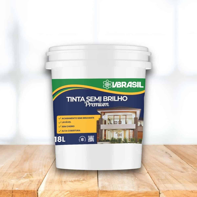 Tinta Semi Brilho Ou Acetinado 18Litros VBrasil